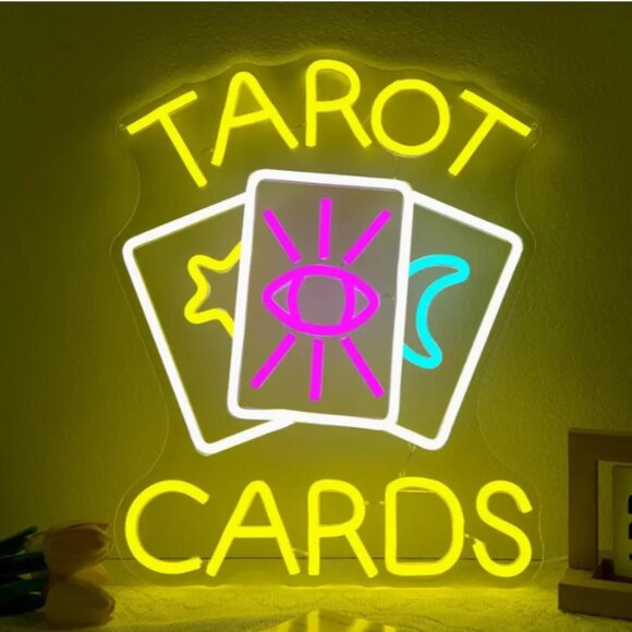 Tarot Card Neon LED Sign NWT - Picture 1 of 4
